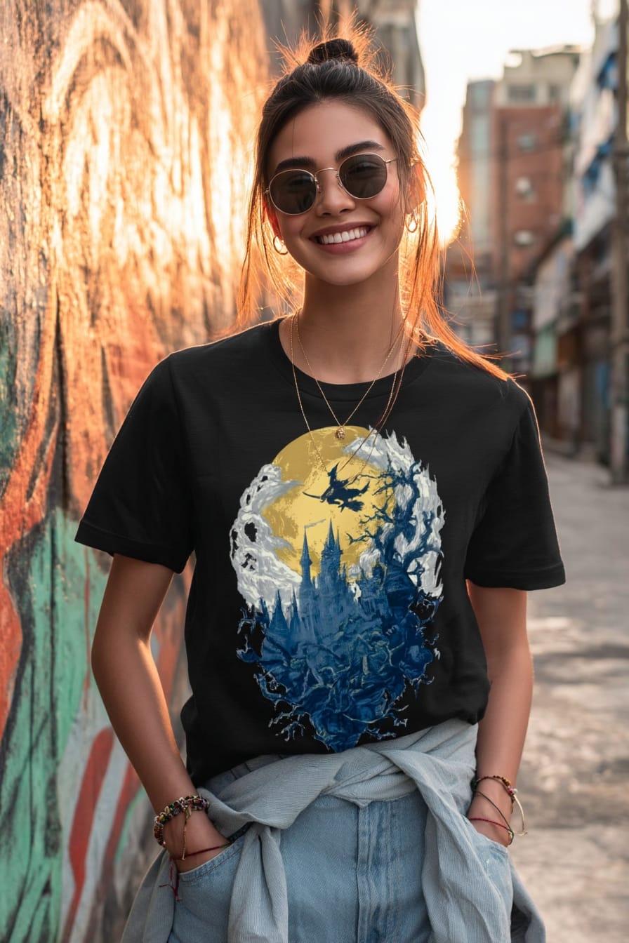 All Hallows' Eve Essentials - Unisex t-shirt - Witch