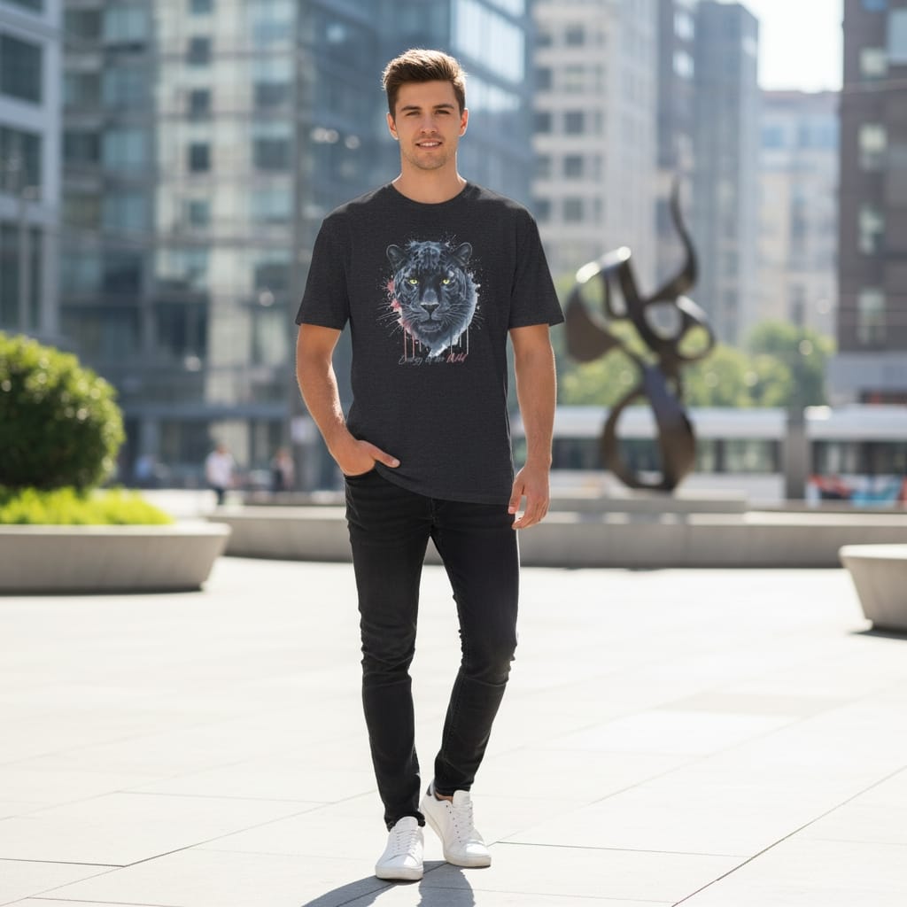 Men's Premium Heavyweight T-Shirt - Combed Ring-Spun Cotton