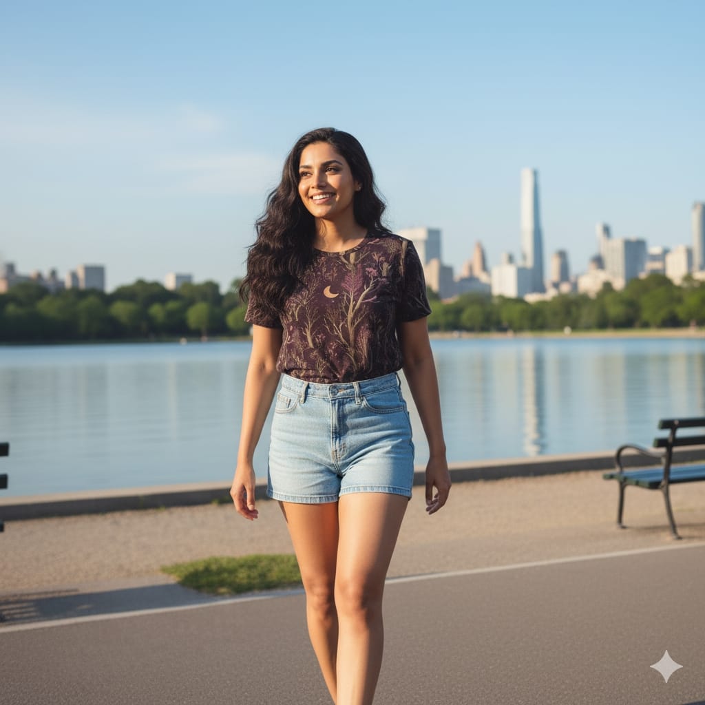 Witching Hour Threads - Women's Crew Neck T-shirt - Halloween