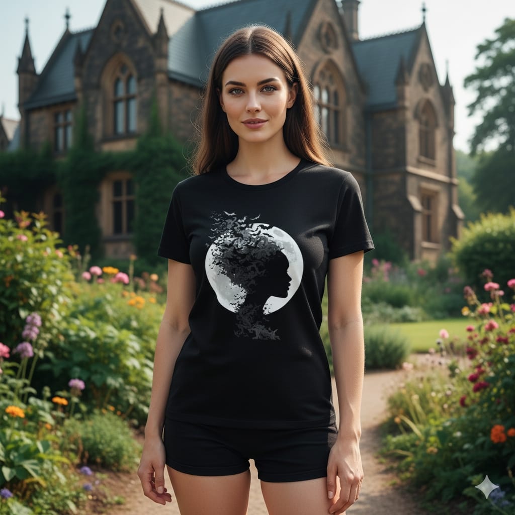 Witching Hour Threads - Women's T-shirt - Bat Queen
