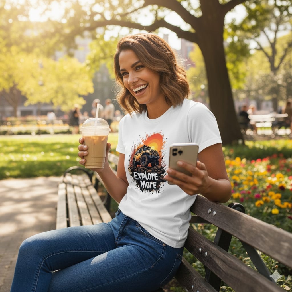 Explore More Unisex T-Shirt - Adventure Inspired Comfortable Tee