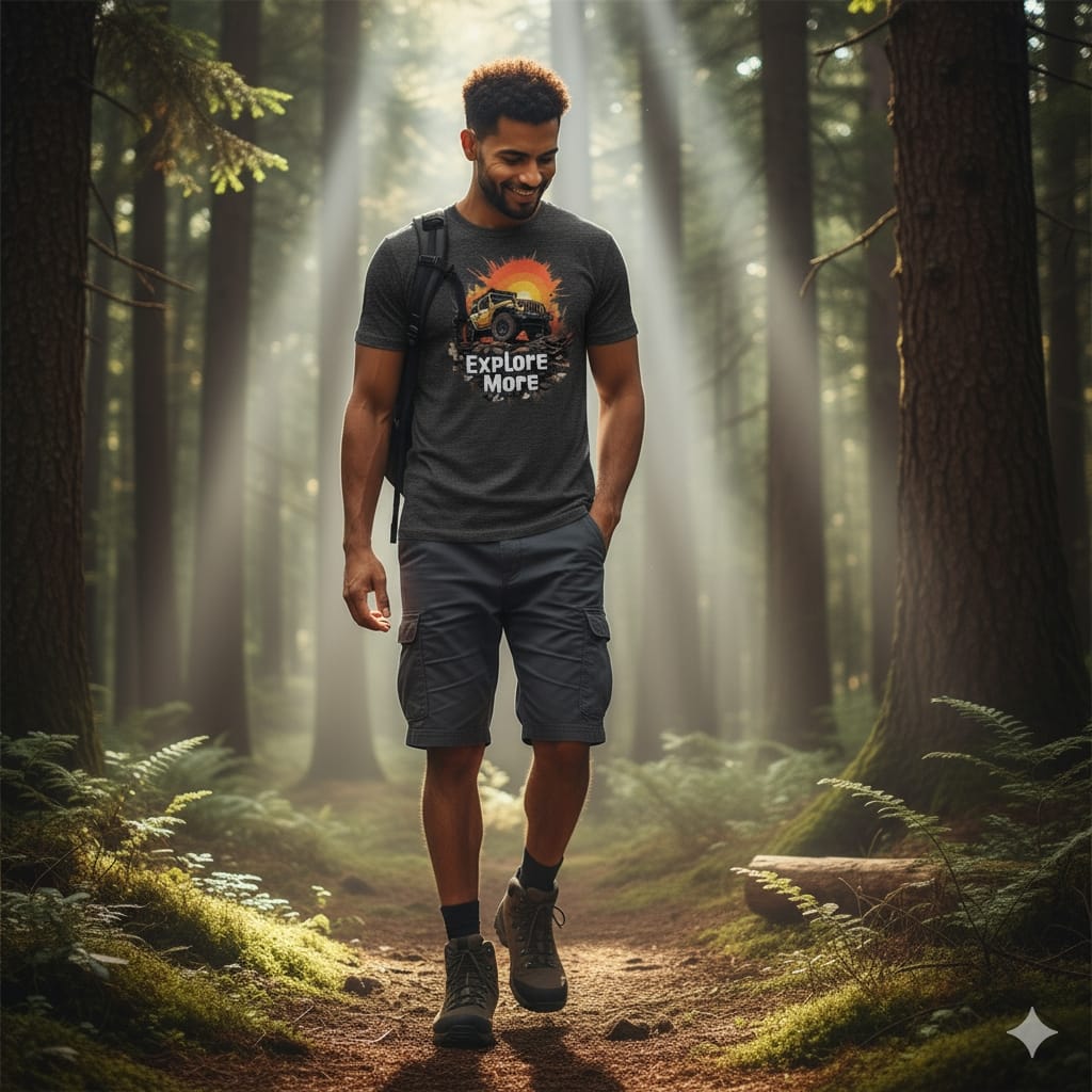 Explore More Unisex T-Shirt - Adventure Inspired Comfortable Tee