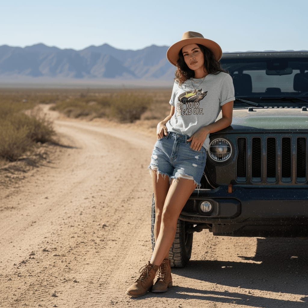 Women's Relaxed T-Shirt - Comfortable Cotton Tee