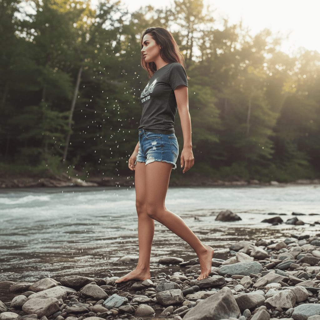 Women's Relaxed Fit Cotton T-Shirt - Soft & Breathable