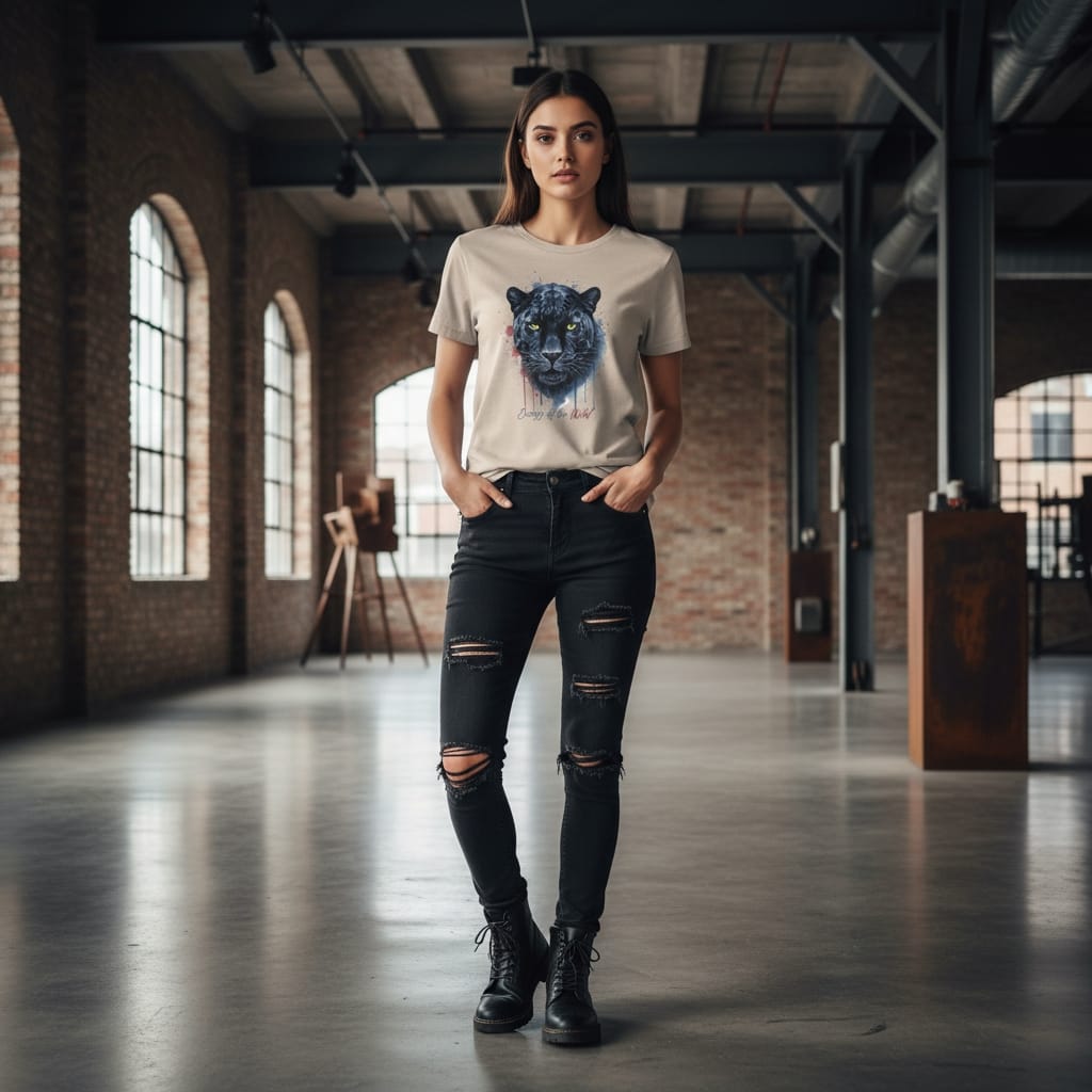 Women's Relaxed T-Shirt - Premium Cotton Everyday Essential