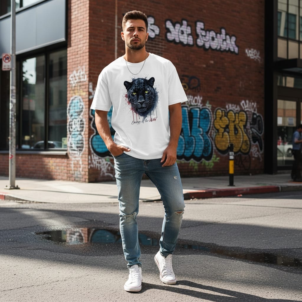 Men's Premium Heavyweight T-Shirt - Combed Ring-Spun Cotton