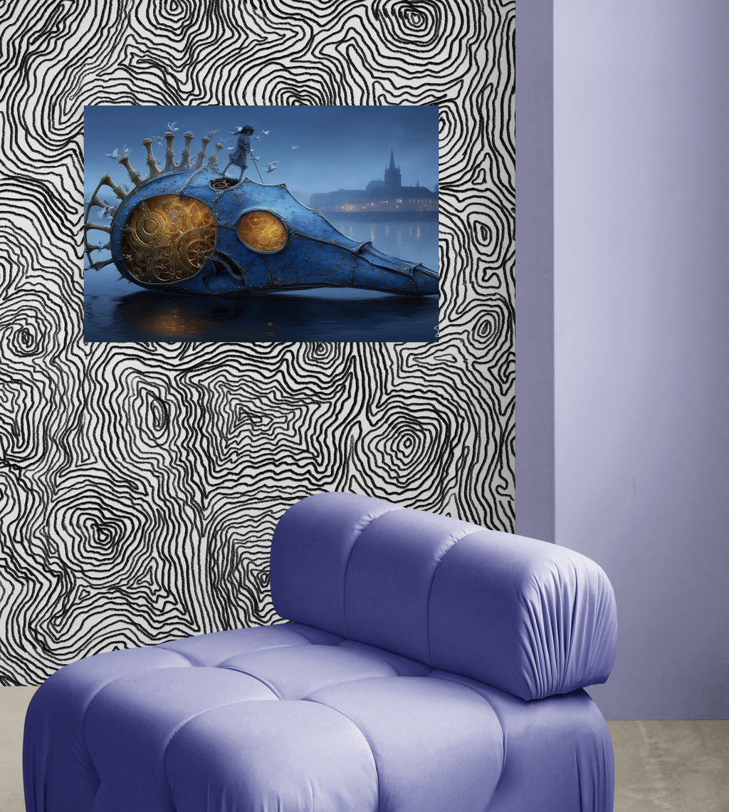 Post Apocalypse Regalia - Little Ghosts - Paper Poster