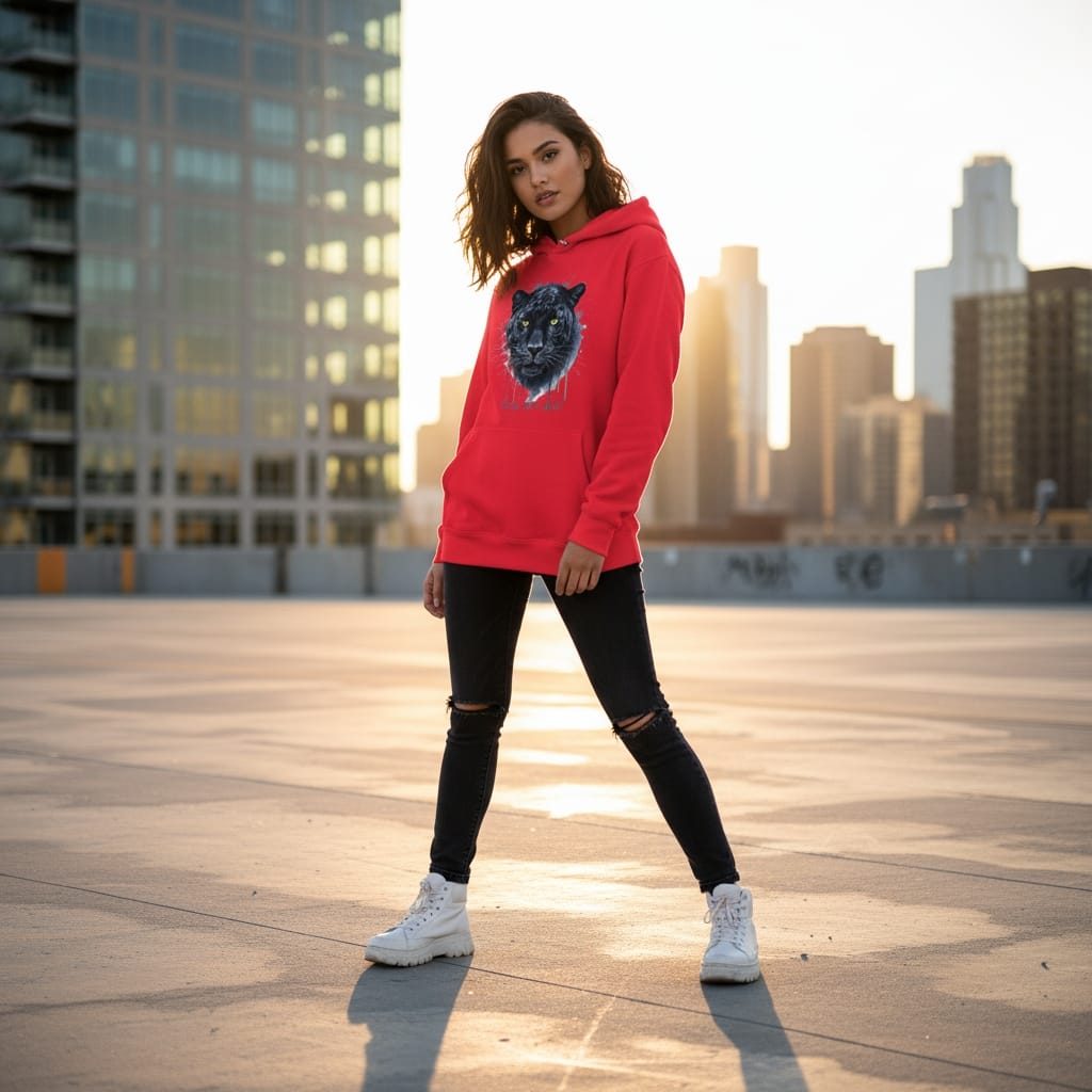 Unisex Hoodie - Premium Cotton Blend Streetwear Essential