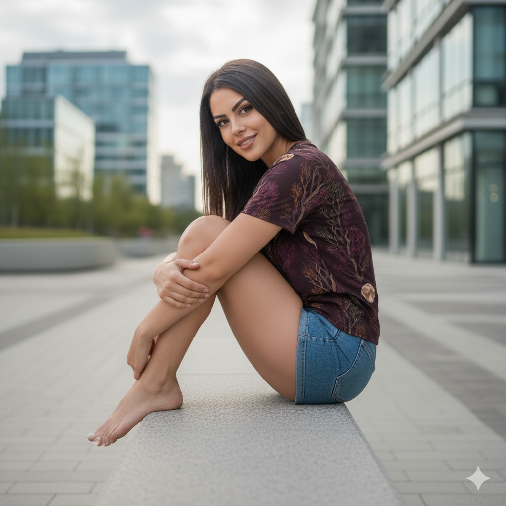 Witching Hour Threads - Women's Crew Neck T-shirt - Moon Forest