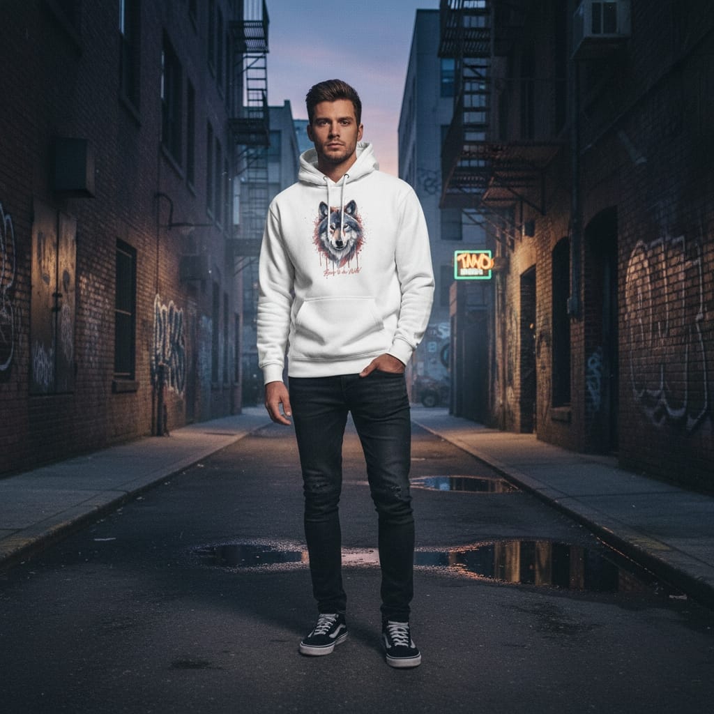 Unisex Hoodie - Premium Cotton Blend Streetwear Essential