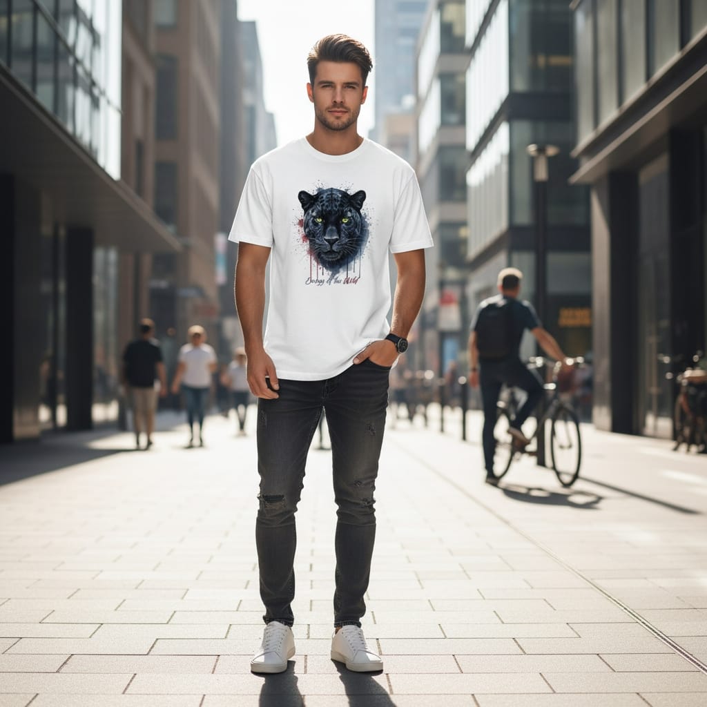 Men's Premium Heavyweight T-Shirt - Combed Ring-Spun Cotton