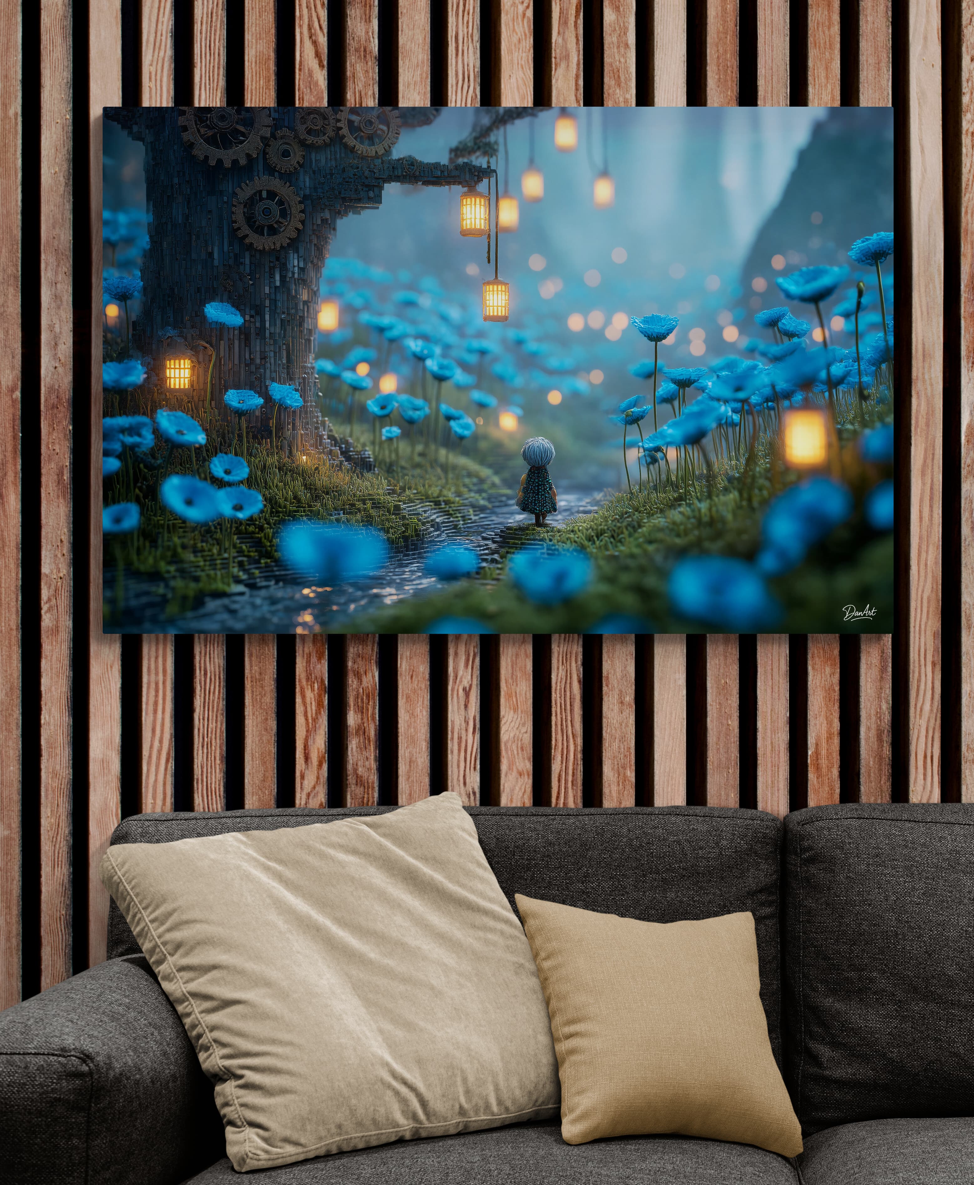 Clockwork Hollow 01 - Wall Art