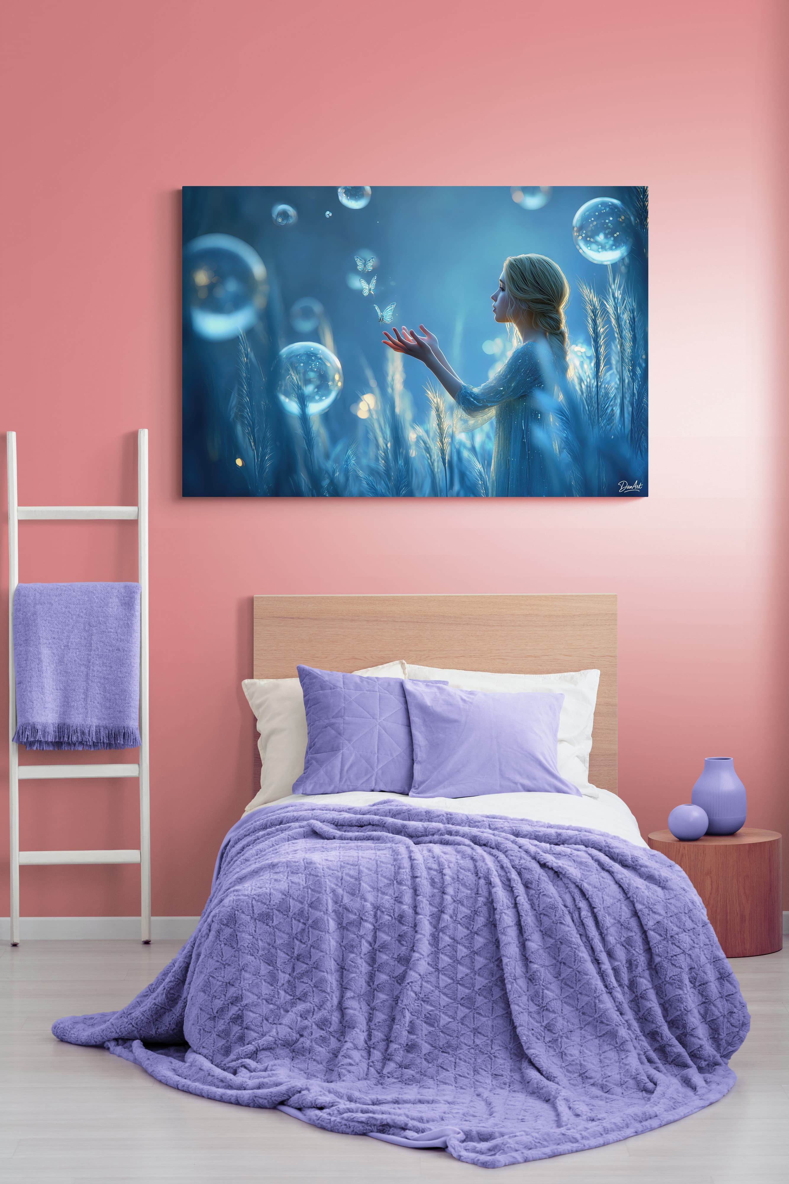 Dreams Meadow - Dreams of a butterfly - Wall Art