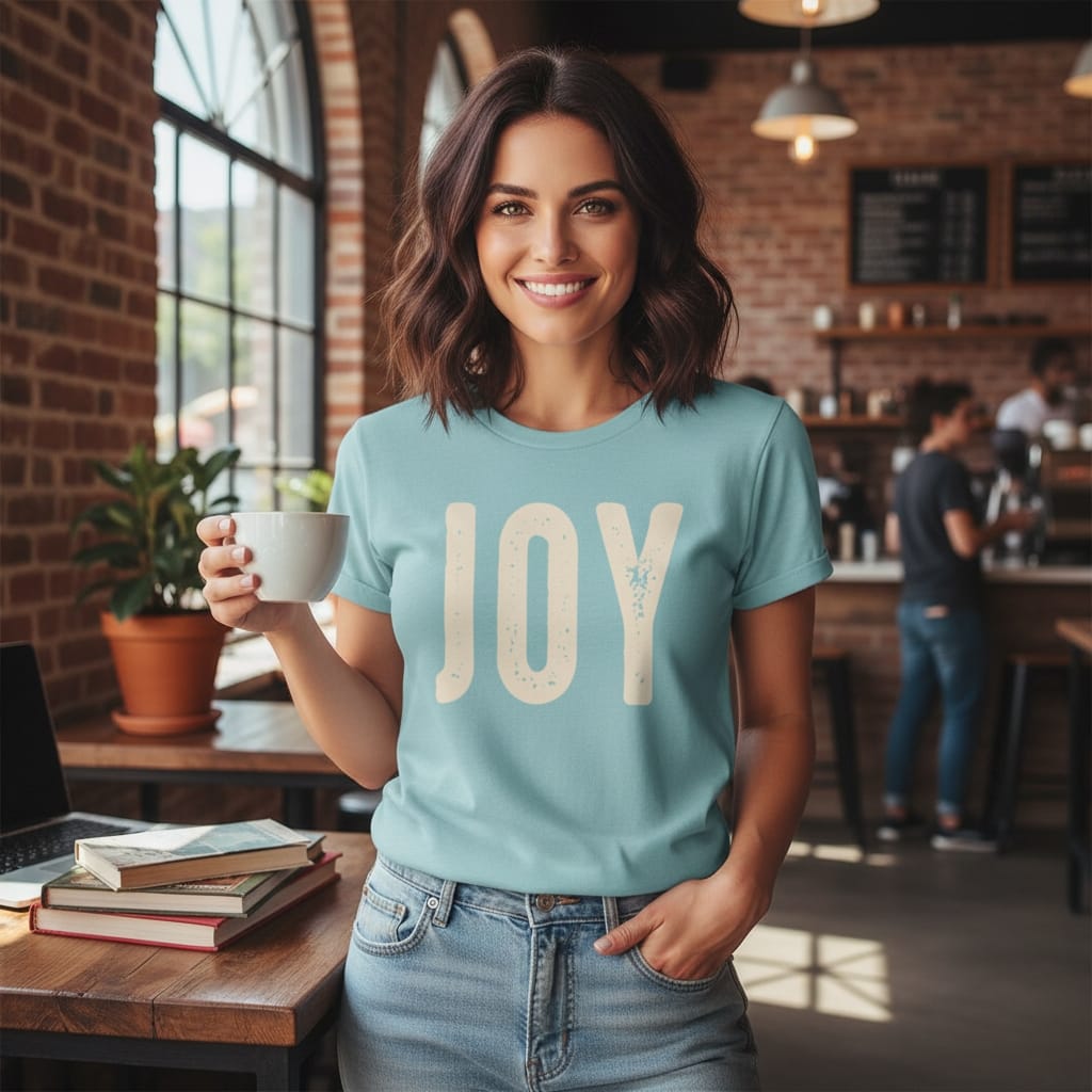 Women's Relaxed Cotton T-Shirt - Soft & Breathable Everyday Tee