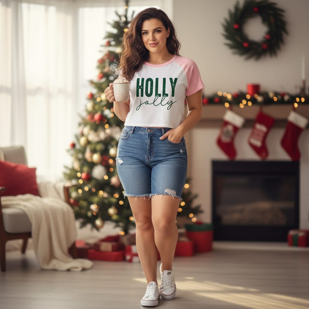 Women’s micro rib raglan baby tee