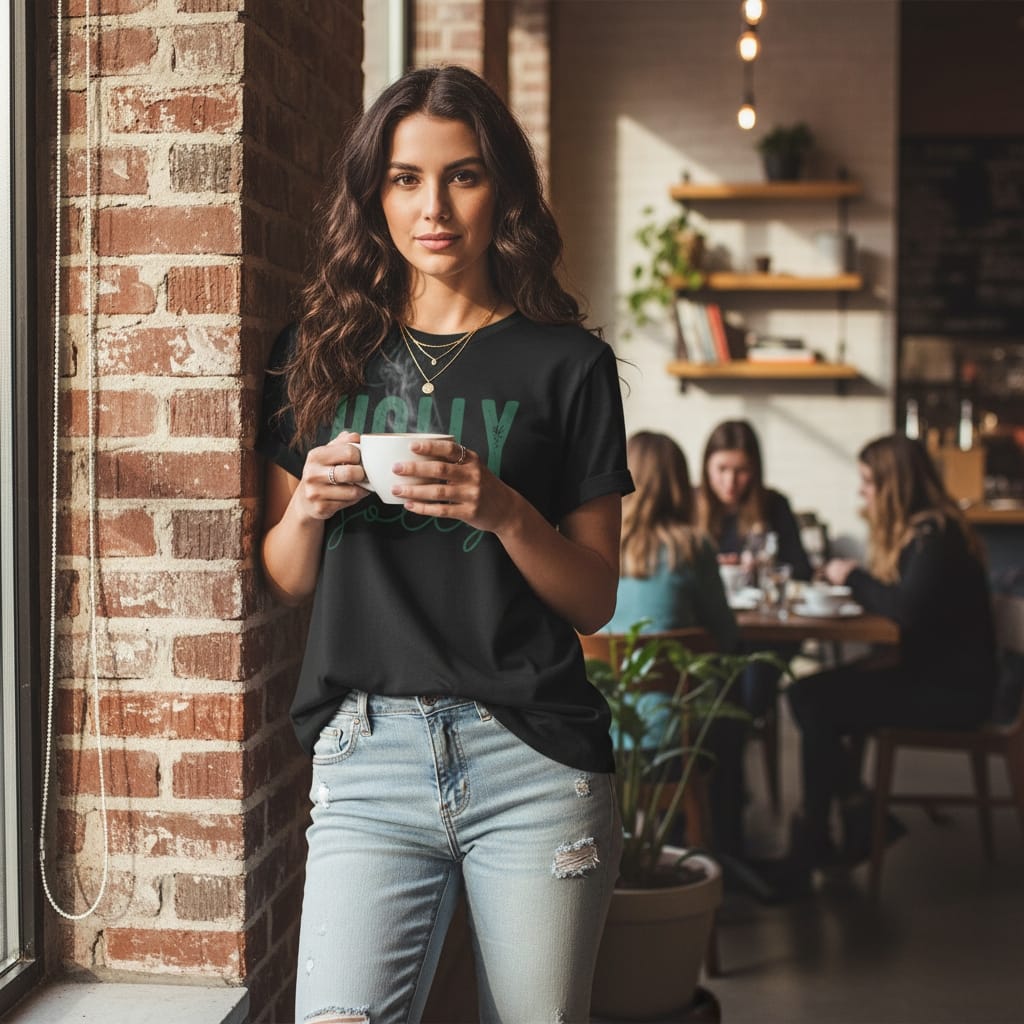 Women's Relaxed Fit T-Shirt - Premium Cotton Everyday Tee