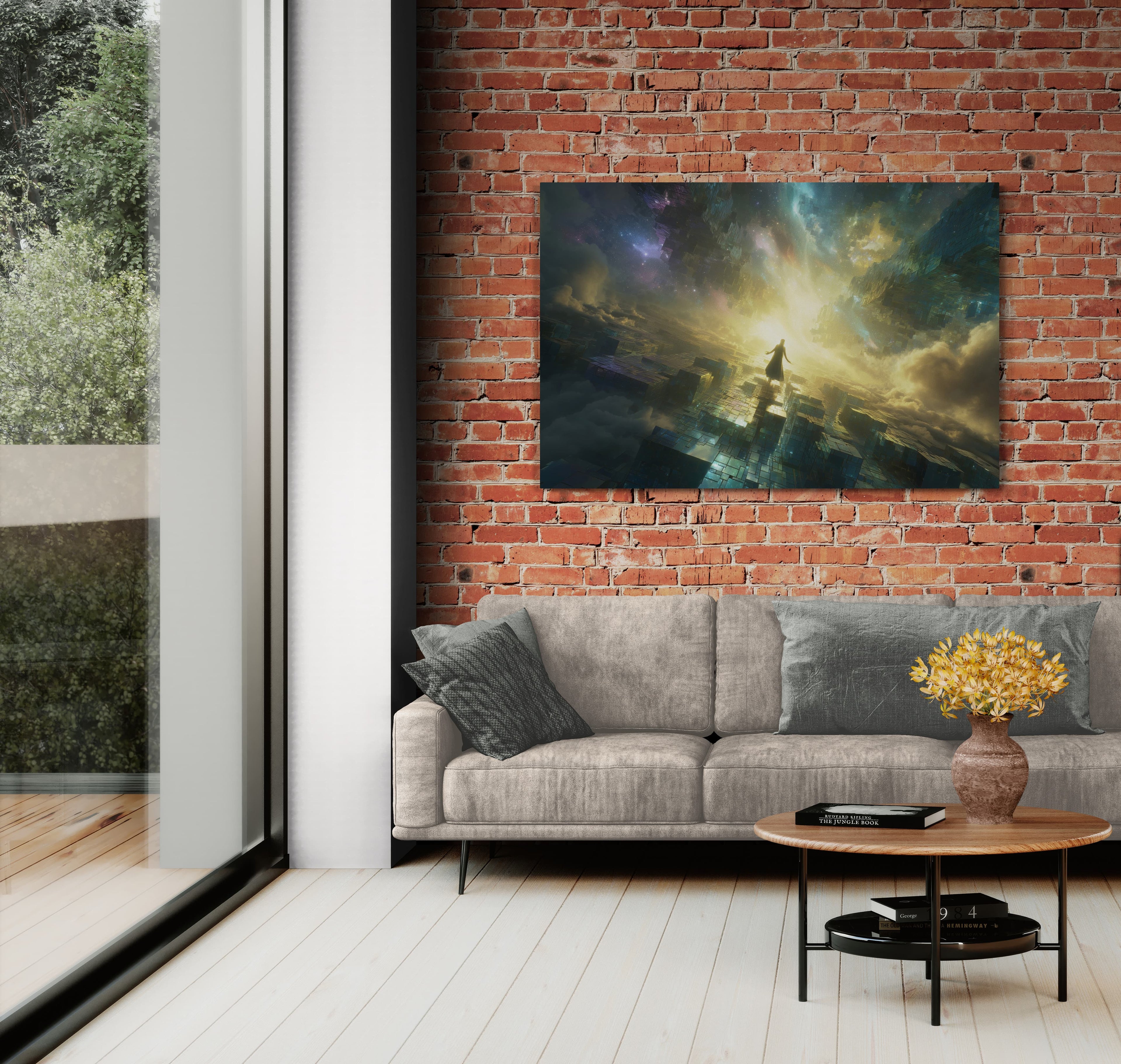 Kaelen of the Shifting Panes - Wall Art