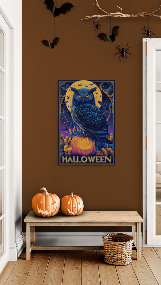 Owl and the Pumpkin