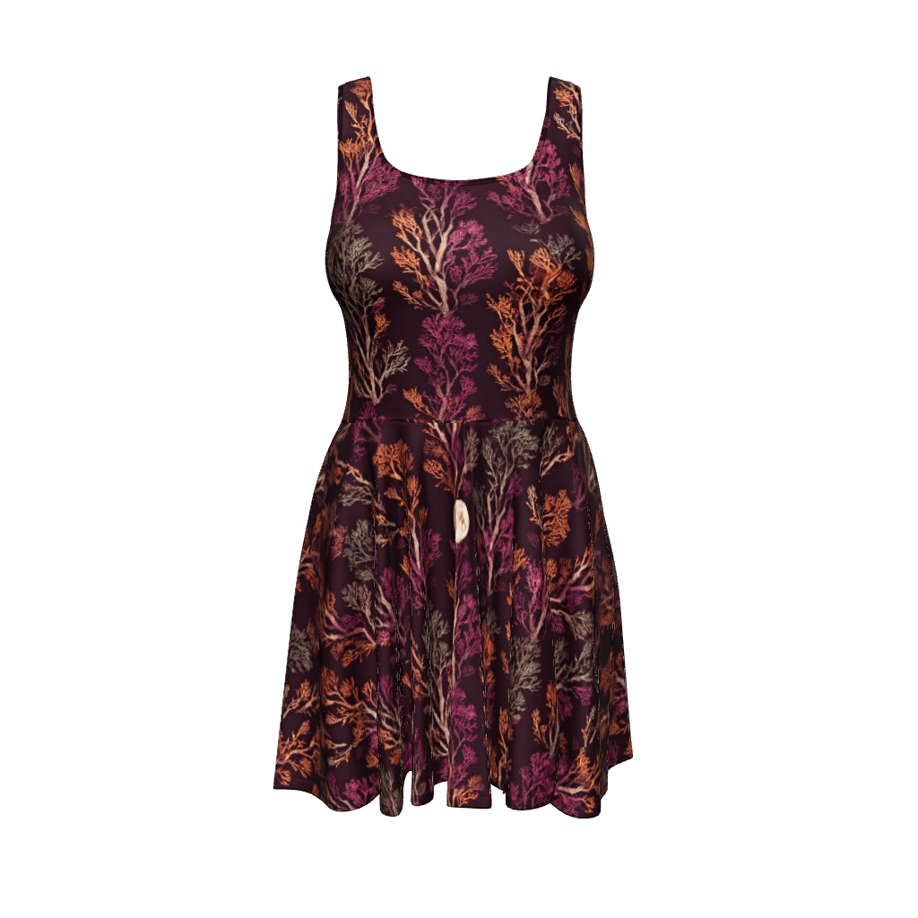 Skater Dress - Moon Forest