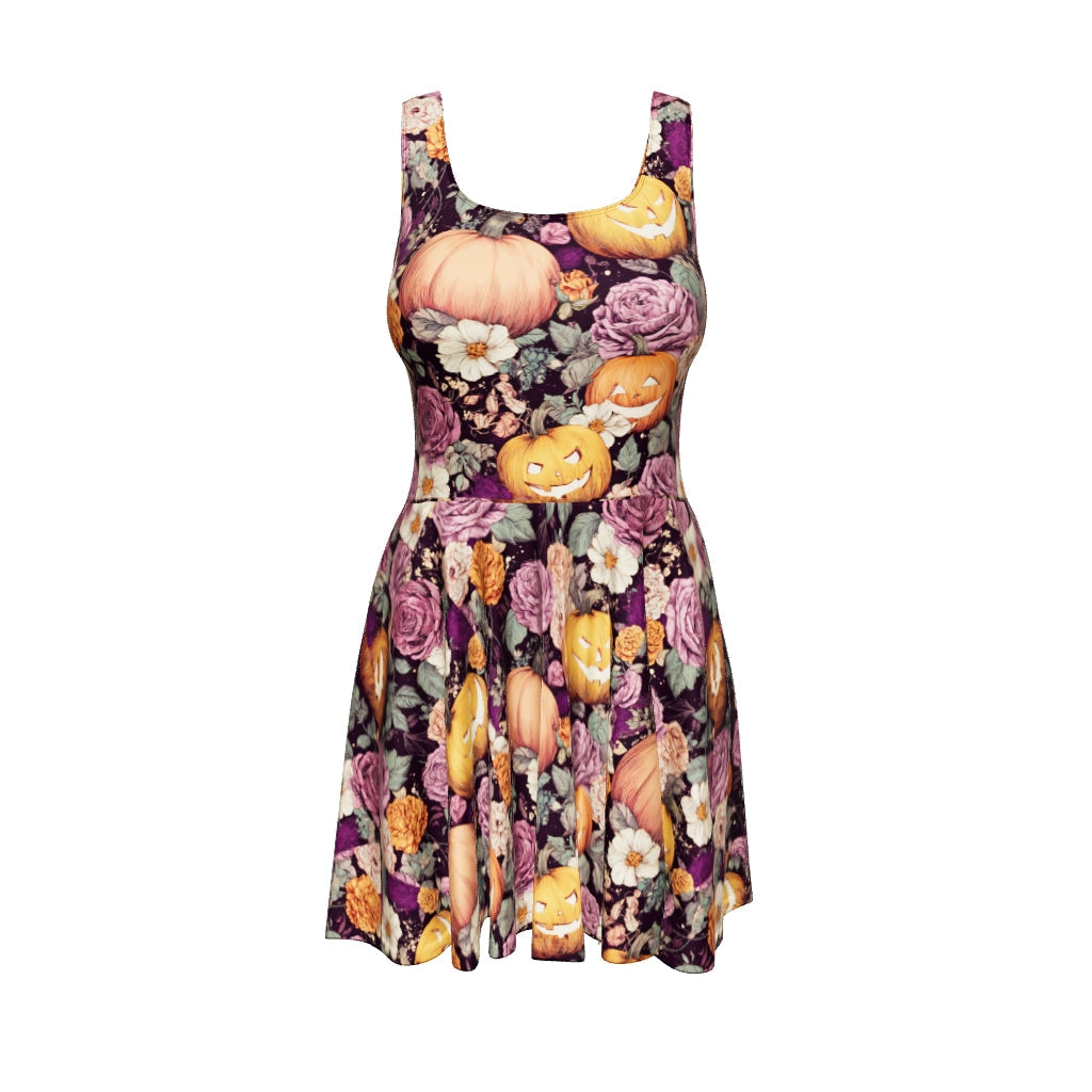 Skater Dress - Pumpkin Heads